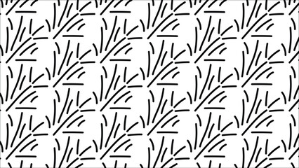 Bamboo Leaf Pattern Vector