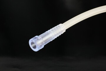 Fluid and air tubing for healthcare with connector