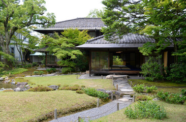 無鄰菴　庭園と母屋　京都市左京区南禅寺草川町