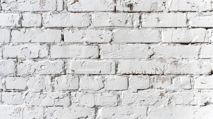 white brick wall texture background with rustic charm highresolution photo