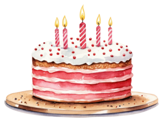 PNG Cake birthday dessert candle