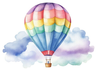 PNG Balloon aircraft vehicle cloud