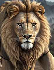 lion face jpg file