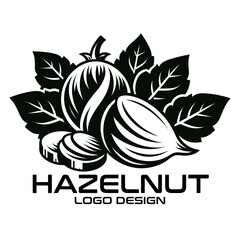Hazelnuts Vector Logo Design