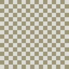 popular checker brown chess square abstract background. Chessboard seamless pattern