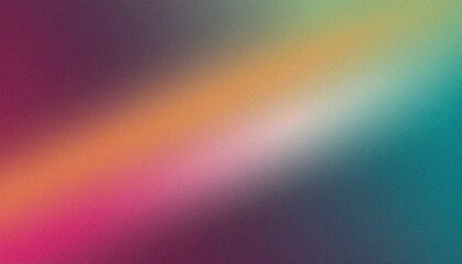 Obraz premium Textured, grainy gradient with a spectrum of colors suitable for diverse designs