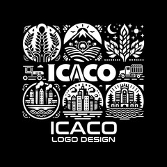 Icaco Vector Logo Design