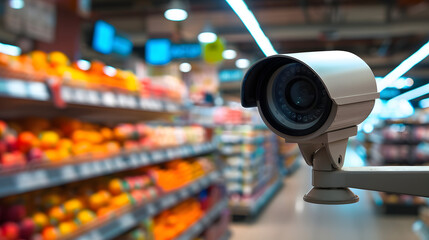 CCTV Observation camera in a supermarket&nbsp;