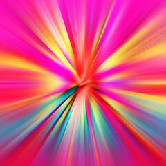 Colorful zoom motion effect. Abstract background. Color lines. Colored texture backdrop and banner. Multi color gradient pattern and textured wallpaper.