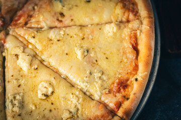italian food slice cheeses close up cenit dinner dish gourmet 