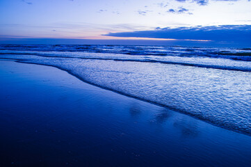 Seaside landscape in North Holland, Callantsoog.