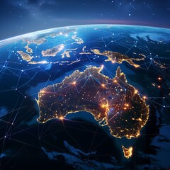 Satellite Network: Australia's Connections to the World
