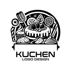 Kuchen Vector Logo Design