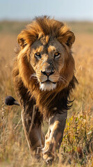 Obraz premium leão africa 