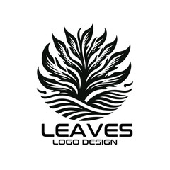 Leaves Vector Logo Design