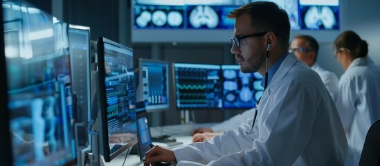  Engrossed in Business and Technology ,Ai generate