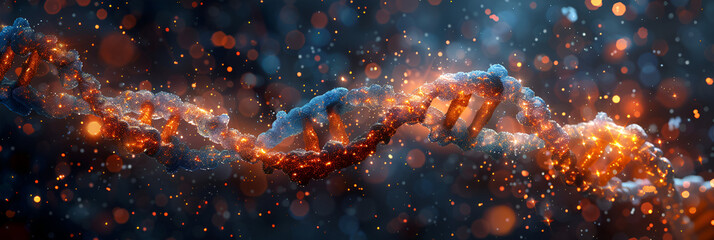 DNA Molecule Illustration,
Galaxy with stars and space dust in the galaxy universe 2d illustration
