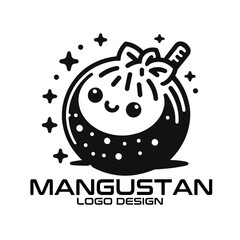 Mangosteen Vector Logo Design