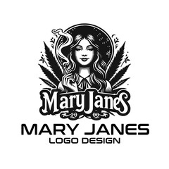 Mary Janes Vector Logo Design