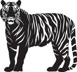 Tiger Silhouette
