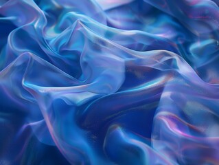 Obraz premium Ethereal Hues: Opalescent Veils Drifting Across the Horizon