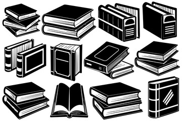 set books icon vector illustrations is perfect for any project related to education