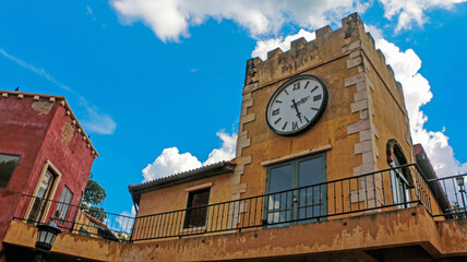 clock tower in the city