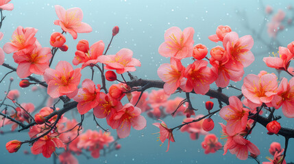 Spring Blossoms, seasonal background, generative ai - 786612020