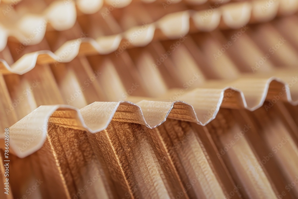 Poster a close up view of a row of wooden chairs. ideal for interior design concepts