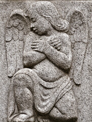 2023-11-09, Milan - Italy : Funerary art in Milan's monumental cemetery (Cimitero monumentale di...