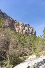 Mountains in the south of Spain. NAtional park in Alcoi Spain. 