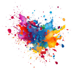 PNG Colorful small spots backgrounds white background splattered