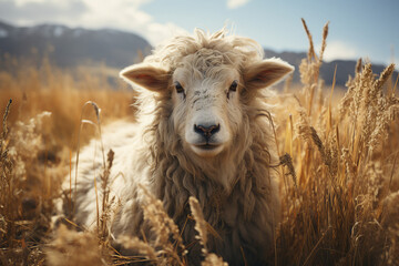 Obraz premium Photo wallpaper conceptual image made with generative AI of christianity symbol