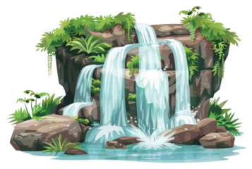 PNG Transparent Waterfall waterfall outdoors nature