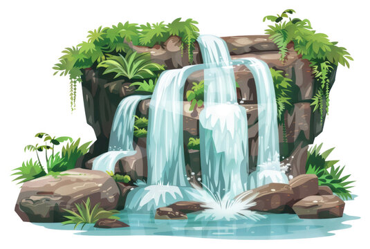 recommend clip art: PNG Transparent Waterfall waterfall outdoors nature