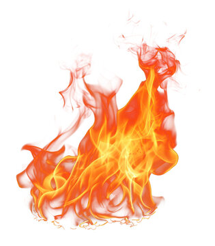 PNG  Fire flame fire bonfire black background