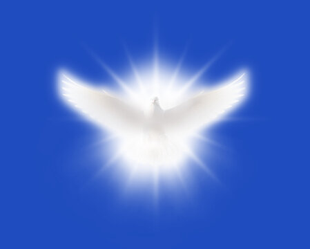 The Holy Spirit of God. Pentecost - Generative AI