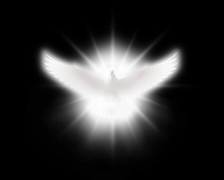 The Holy Spirit of God. Pentecost - Generative AI