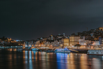 Obraz premium night view country in Porto