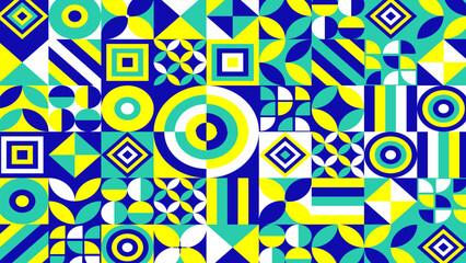 Abstract geometric special pattern design