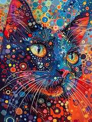 abstract background with butterflies