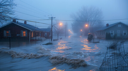 Catastrophic Flood Swallows Town