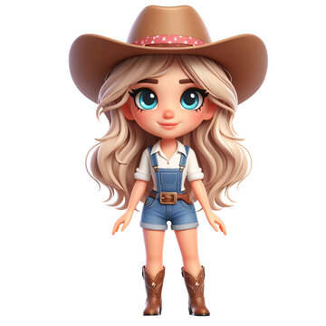 recommend clip art: Vibrant Western Wild West Cowgirl with Hat Colored Png & Jpg Art Clipart Graphic