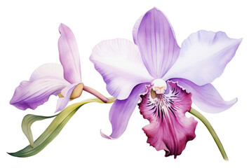 PNG A orchid blossom flower petal - obrazy, fototapety, plakaty