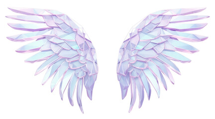 Obraz premium PNG Wings holography angel creativity archangel