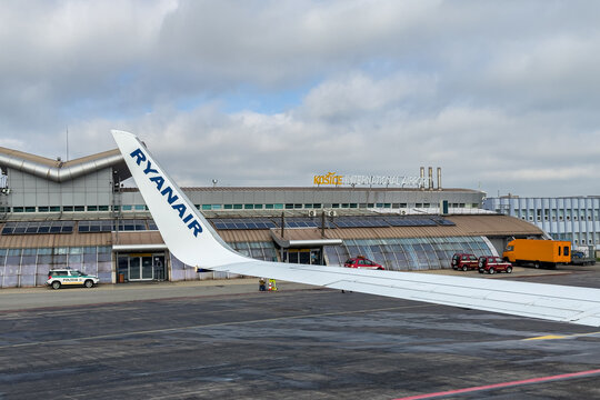 Kosice airport terminal in Slovakia