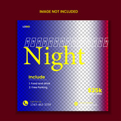 Obraz premium elebration, performance, festive, event, band, modern, music festival, flier, background, party, dj, concert, show, night, post, club, entertainment, graphic, live, singer, indie, disco, dance, electr