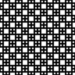 Checks pattern. Squares illustration. Tiles wallpaper. Seamless ornament. Ethnic motif. Forms background. Shapes ornate. Digital paper, textile print, web design, abstract image. Vector artwork - 786648471