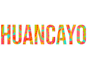 Huancayo Peruvian city creative name design