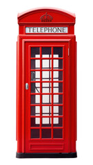 PNG Red phone box letterbox mailbox telephone booth - obrazy, fototapety, plakaty